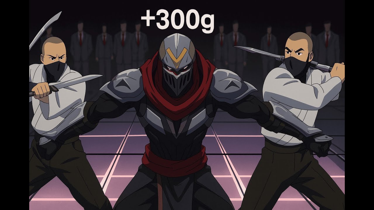 Zed PENTAKILL, no robado obviamente
