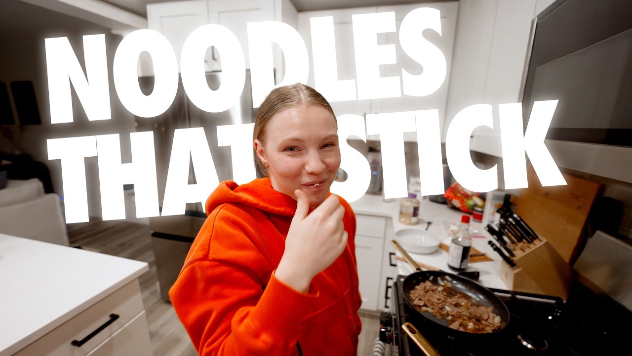 In The Kitchen Making MOMOFUKU Noodles | Jade Carey