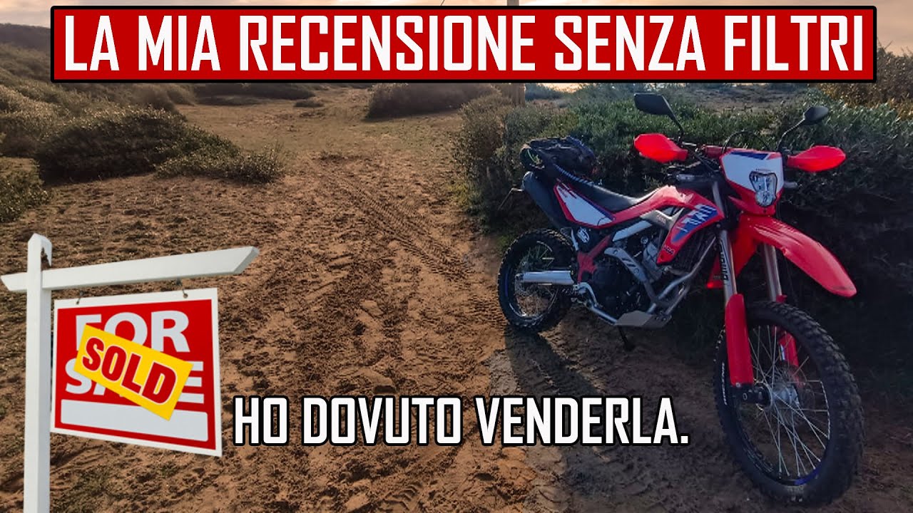 ECCO PERCHÉ HO VENDUTO LA NUOVA HONDA CRF300L DOPO SOLI 6 MESI.