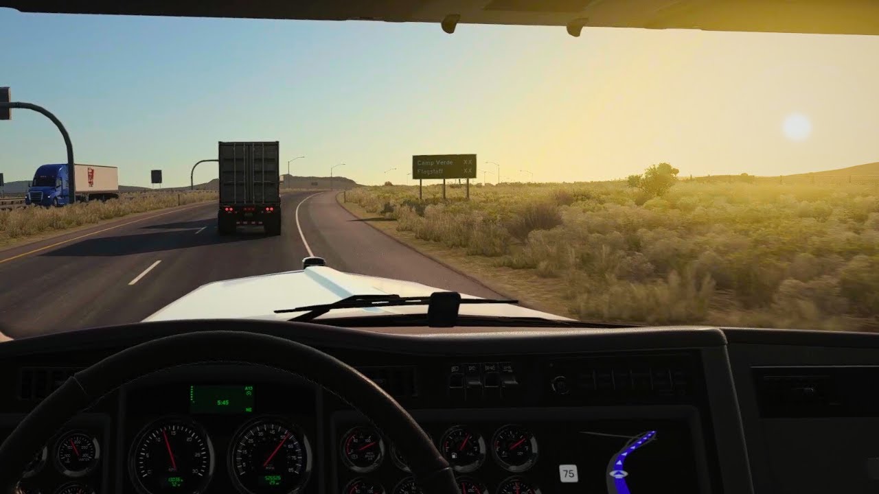 Dawn to Dusk Highway Drive | Phoenix → Pueblo Through 3 States | No Commentary | ATS