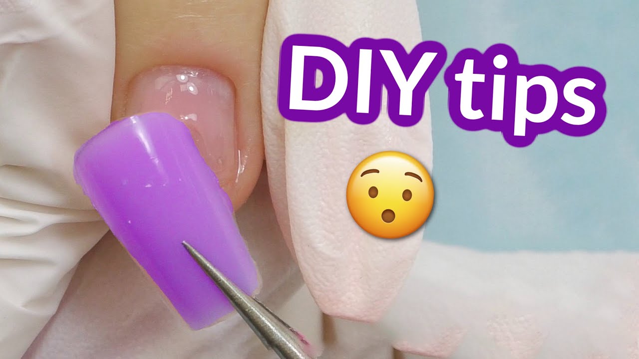 I Made Them With Gel  😲 DIY Soft Gel Tips -  It Kinda Worked
