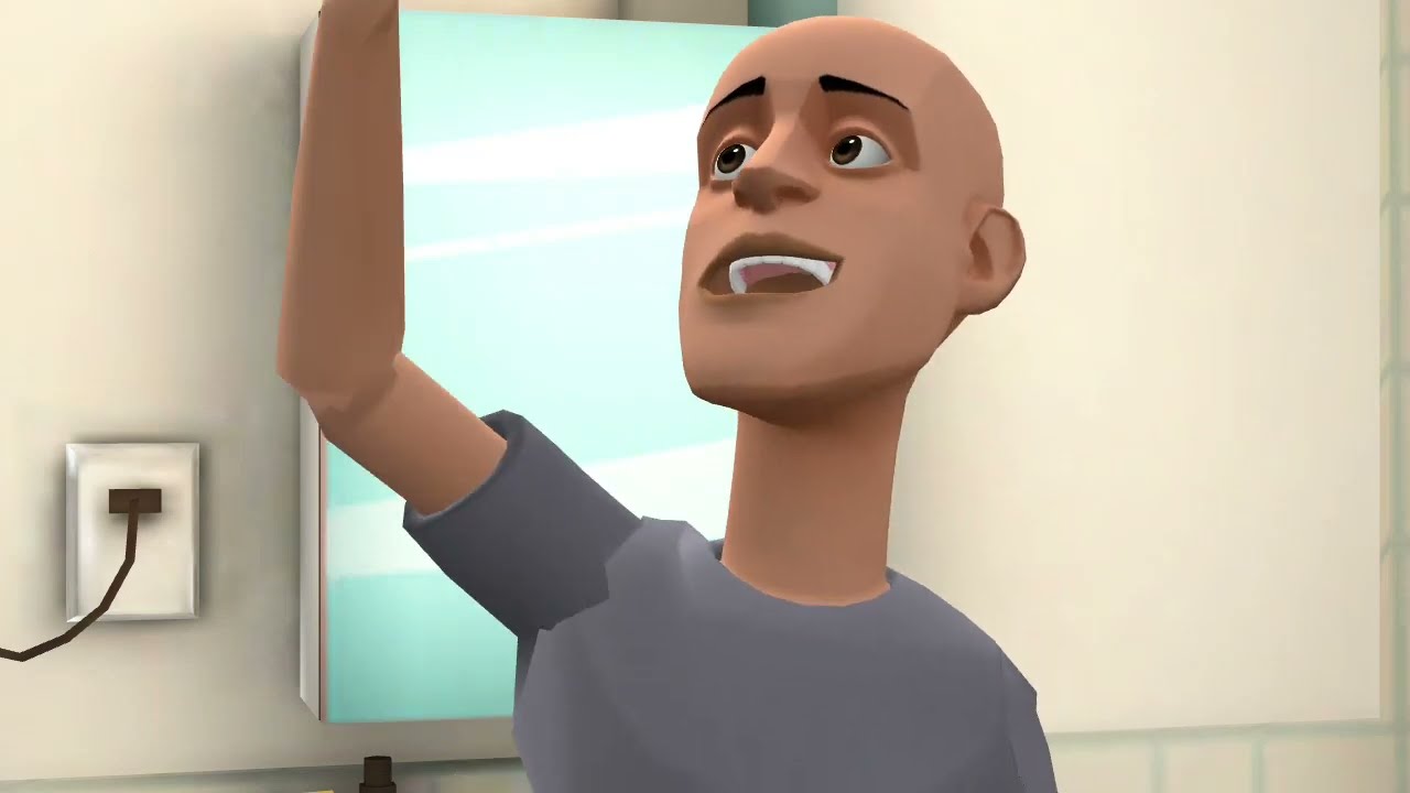 Classic Caillou Floods the Bathroom/Grounded