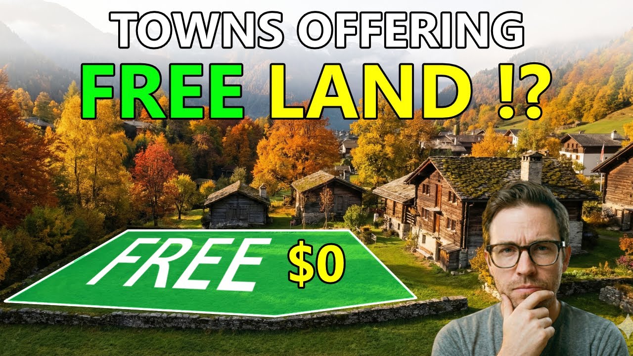 10 Small Towns Giving Away $30,000 Lots ('Free' Land) (The Fine Print) | Where to live in USA