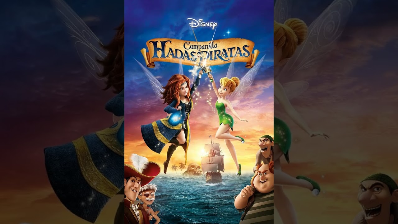 Un barco al volar - Tinker Bell Hadas y piratas (2014) Latino
