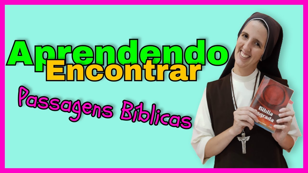 Aprendendo encontrar passagens Bíblicas