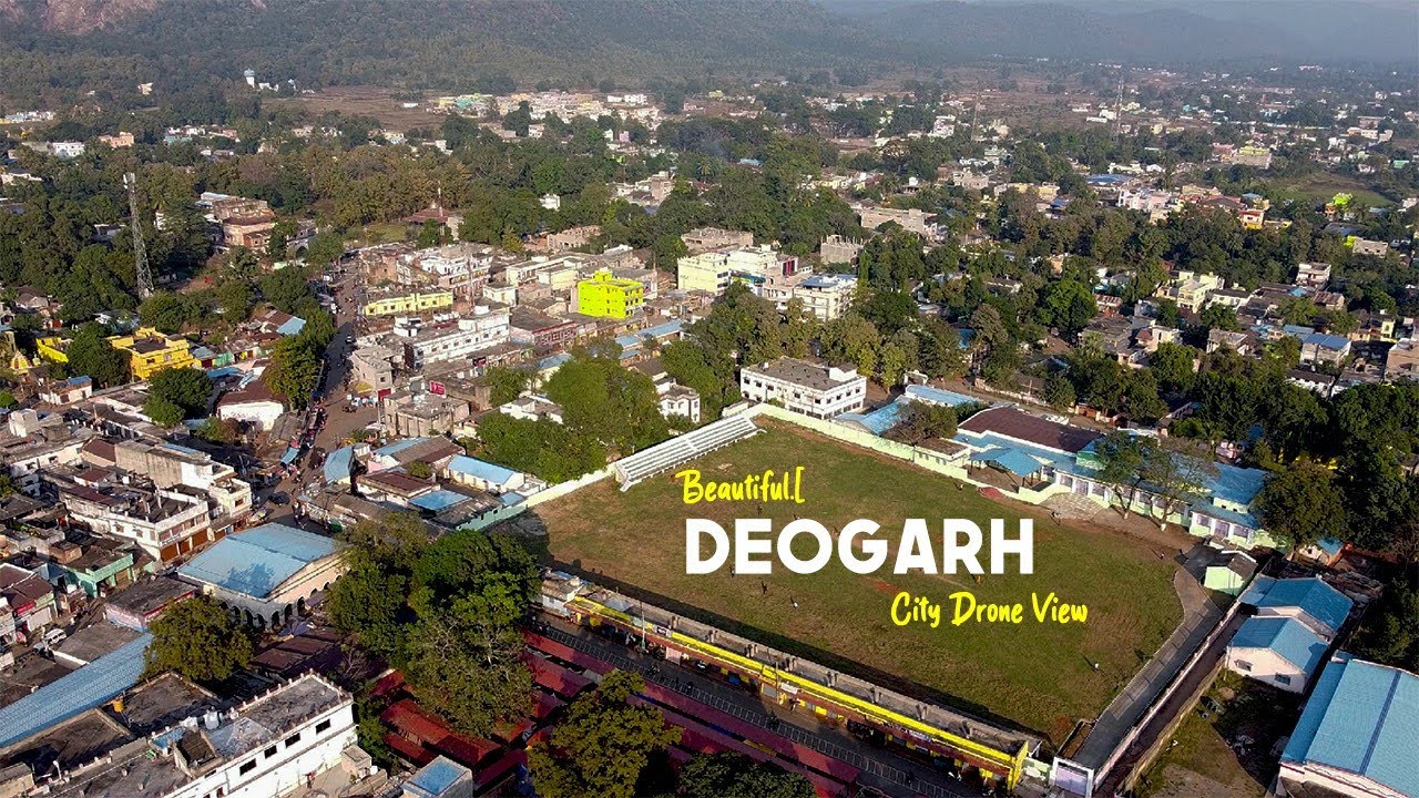Deogarh City Drone View ll Beautiful View😍😍😍😍 ll Ft WestodishaVloger
