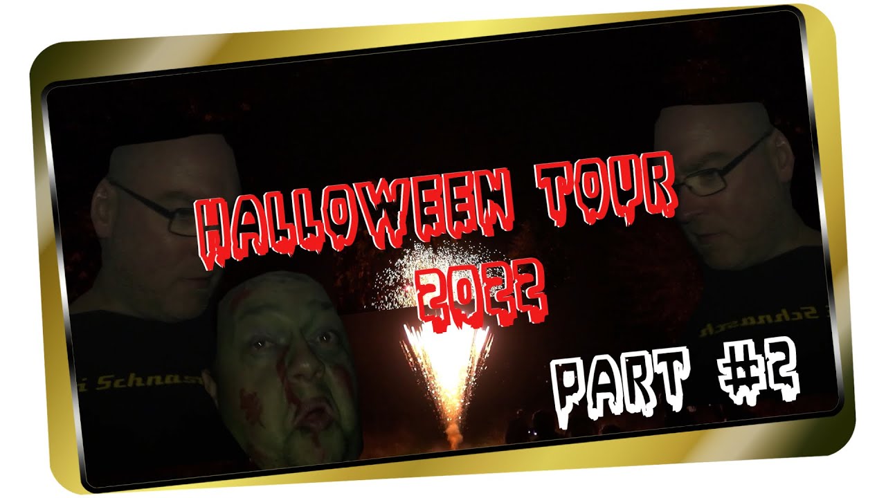 Halloween Tour 2022 #2 I Planet Firework, McBöller, Manner, Christias & Family I The Hawk Fireworks
