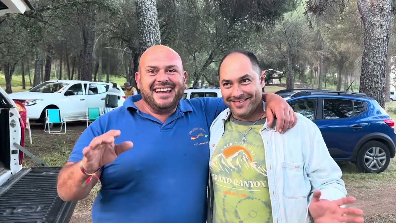 Camperos que paséis un feliz sábado. Ya estamos en la Romería de Villaviciosa. Mirar quién está aquí