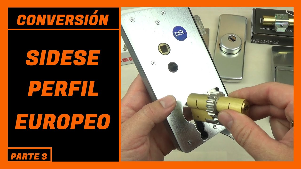 SIDESE A PERFIL EUROPEO [ADAPTACION SIDESE] [COVERSION] [BOMBIN SIDESE] [PARTE 3]