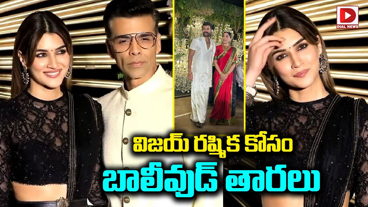విజయ్ రష్మిక కోసం బాలీవుడ్ తారలు #Virosh Reception | Vijay,Rashmika | Dial