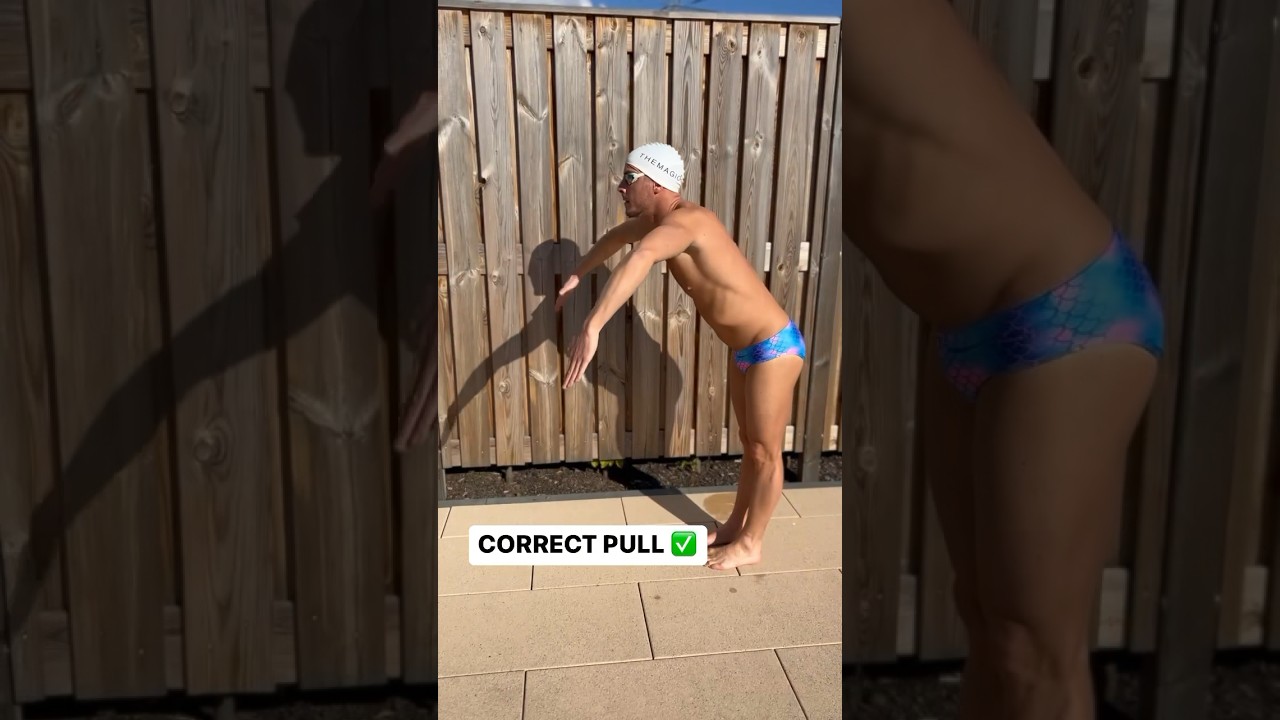 Correct way of pulling in breaststroke 🐸