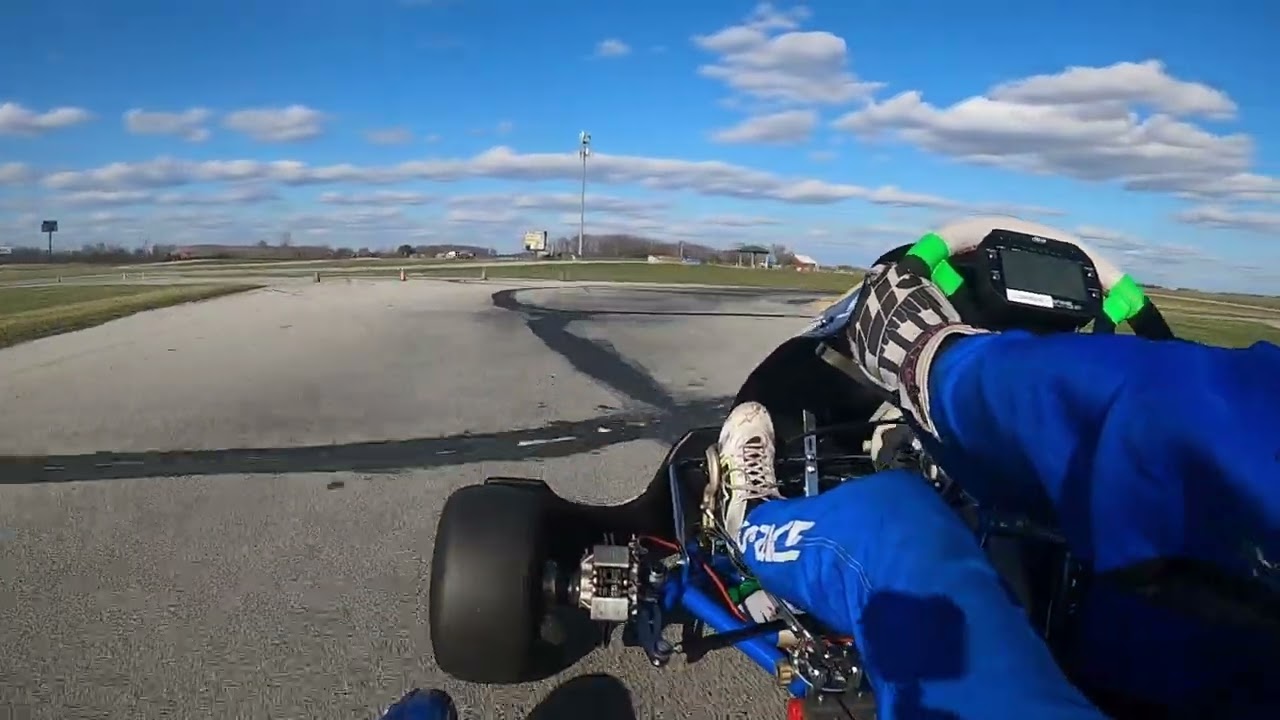 KZ Onboard- New Castle Motorsports Park- Layout #2 