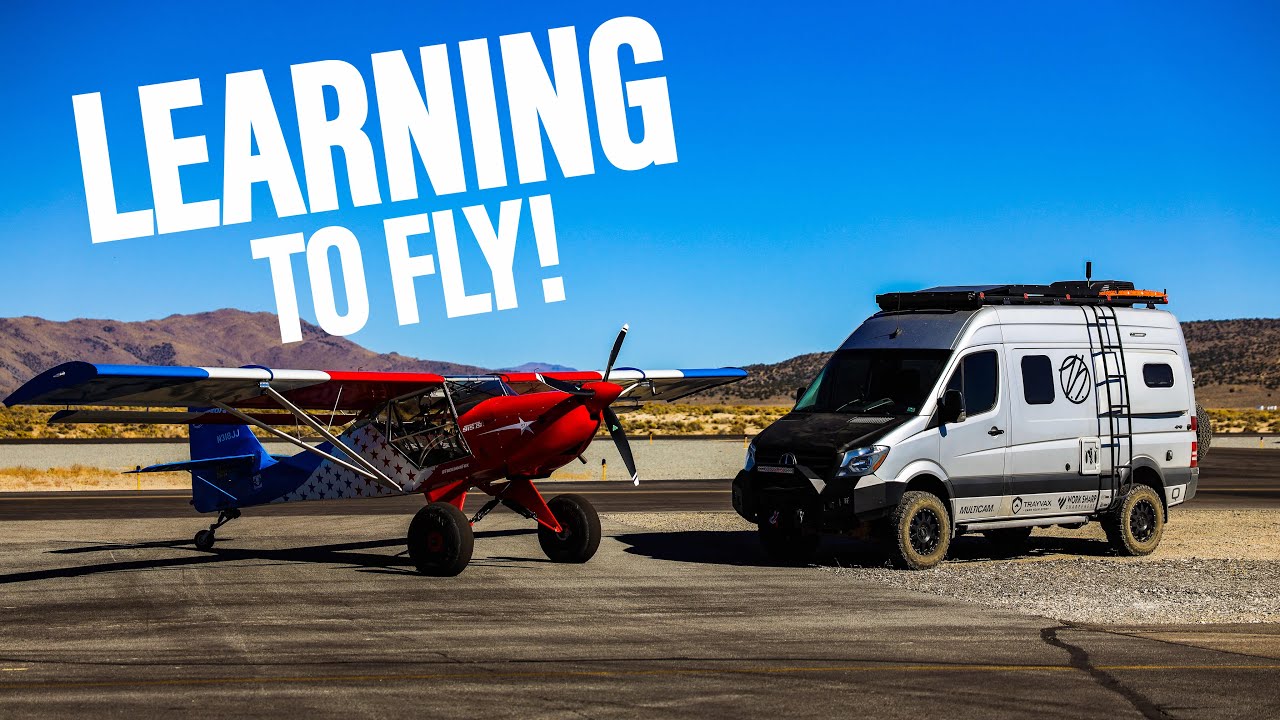 Van Life vs. Bush Plane Life! | First time flying...