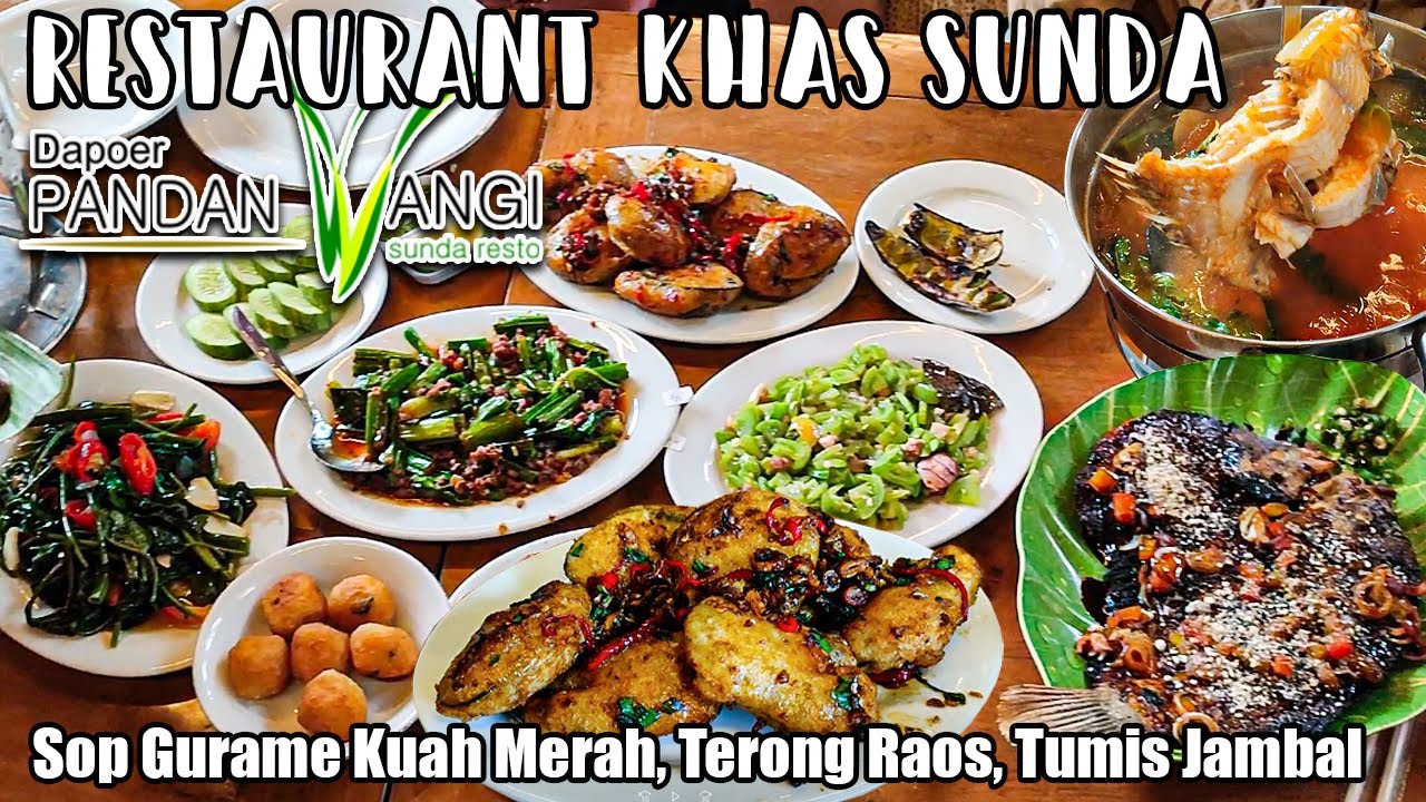 Rumah Makan Khas Sunda - Pandan Wangi Resto Bandung