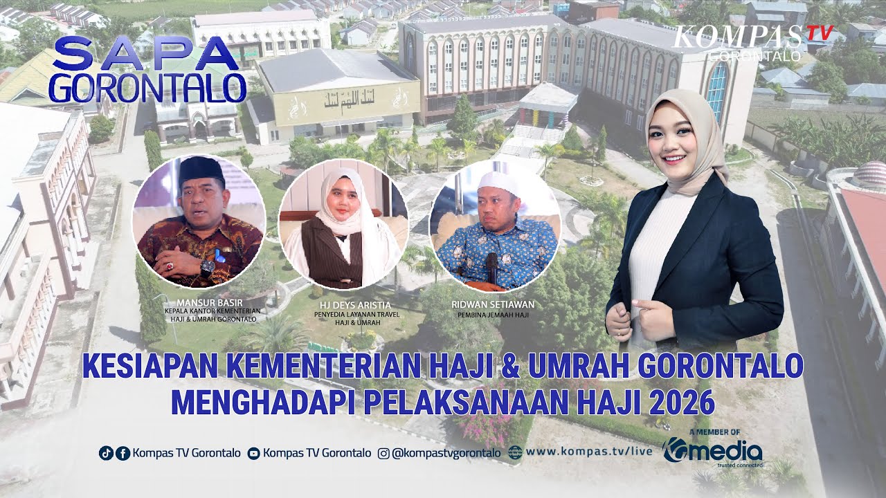 [FULL] Kesiapan Kementerian Haji & Umrah Gorontalo Hadapi Pelaksanaan Haji 2026 | SAPA GORONTALO
