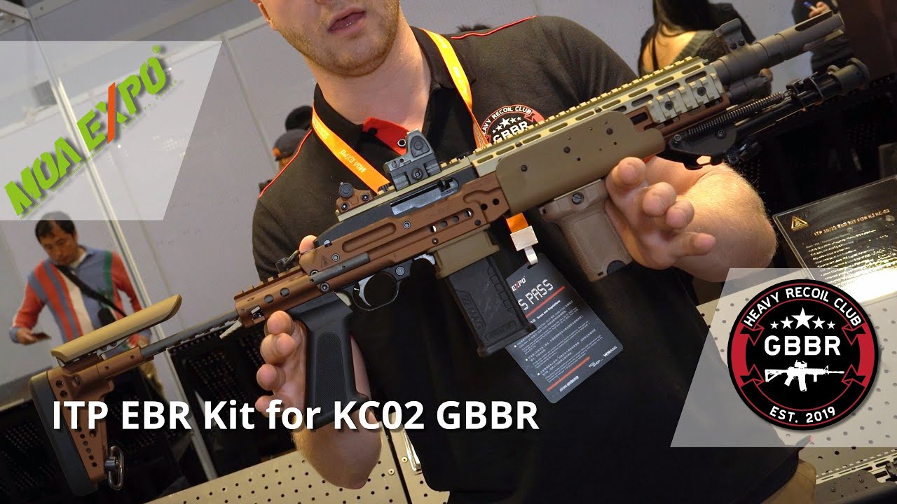 EBR, но он стал меньше — комплект ITP EBR для KC02 | MOA2025 | Heavy Recoil Club