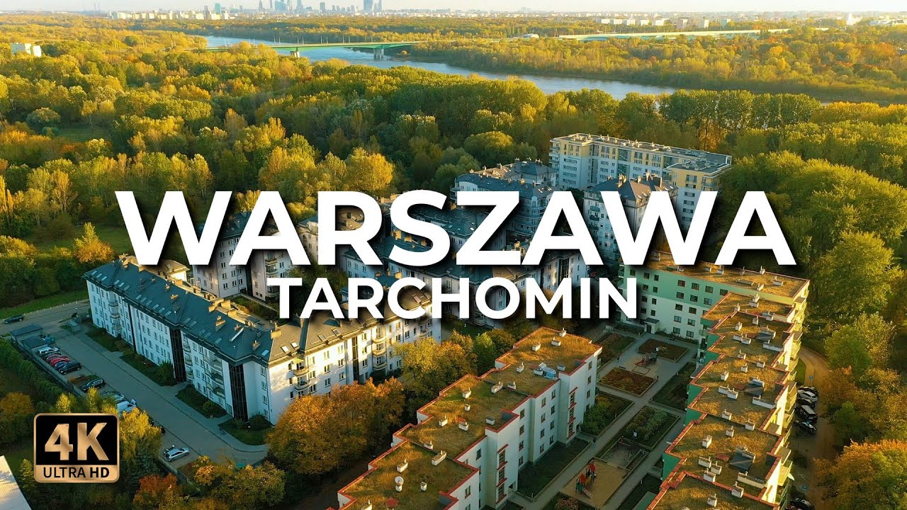 Tarchomin z lotu ptaka | Warszawa - Białołęka (Jesień 2022) | LECE W MIASTO™ [4k]