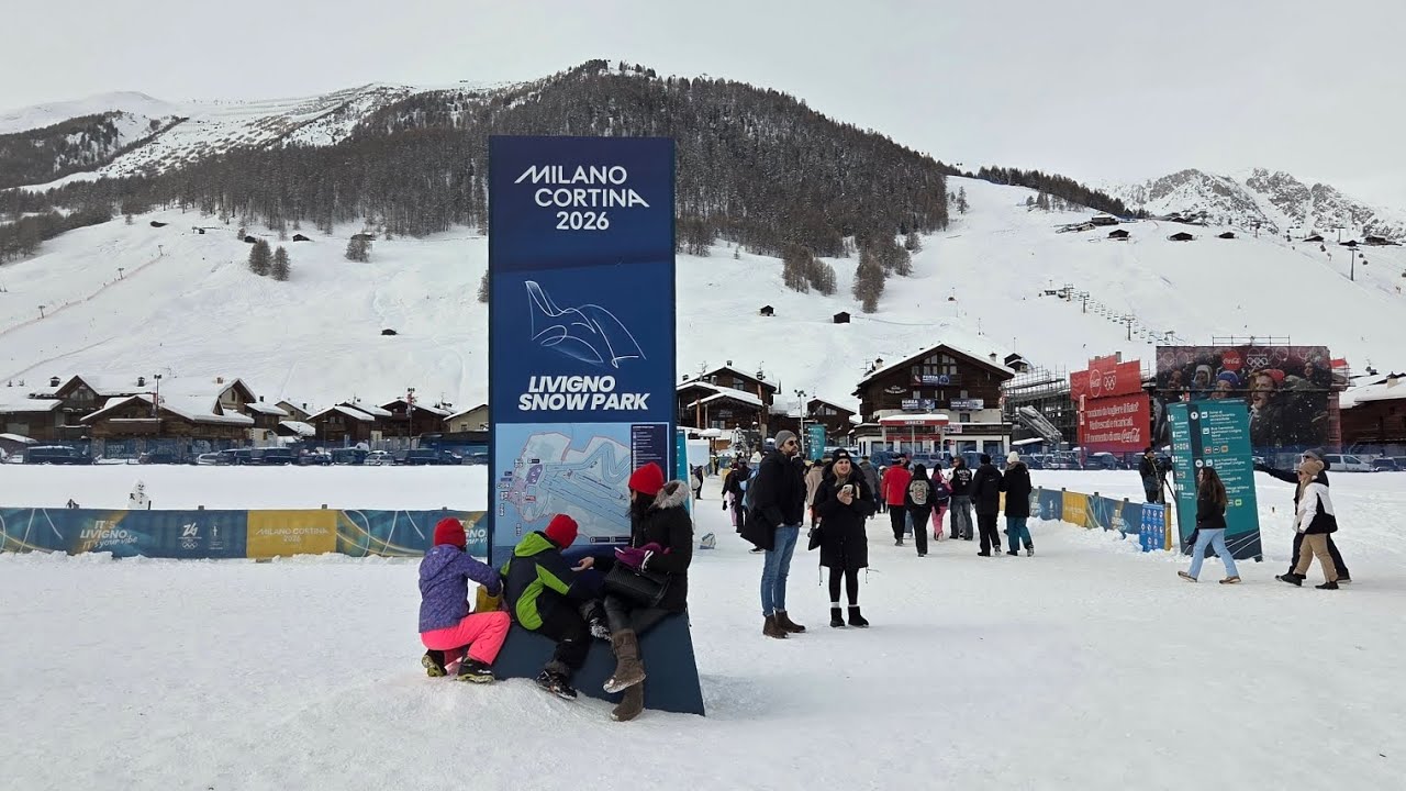 LIVIGNO SHOW PARK HOSTING WINTER OLYMPIC GAMES