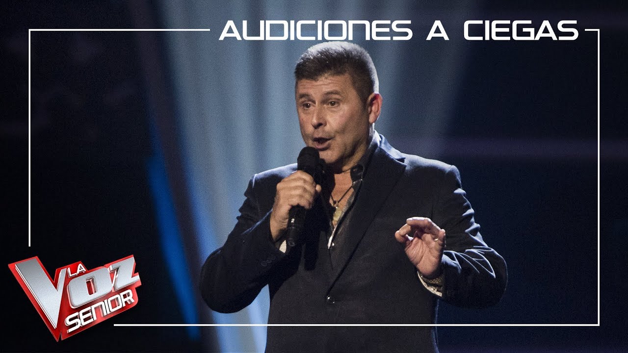 Ramón Luis Guillem canta 'A ti mujer' | Audiciones a ciegas | La Voz Senior Antena 3 2019