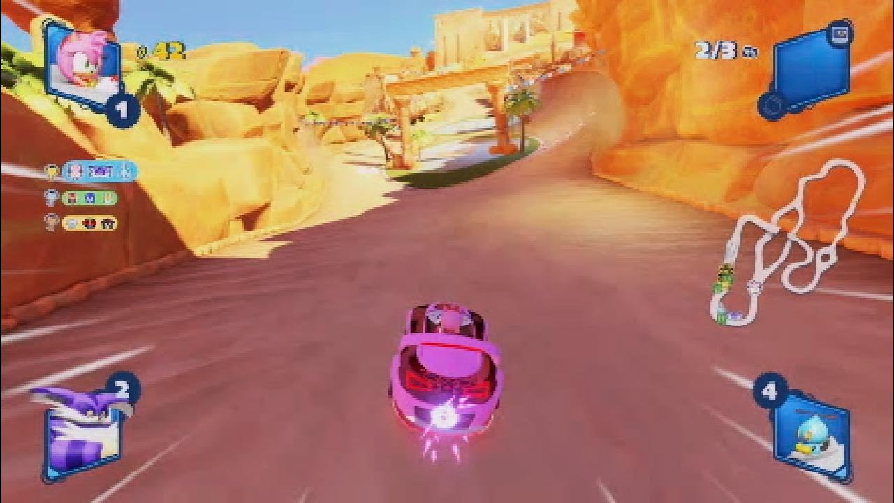 Team Sonic Racing (PS5) Sand Road With Persona 4 Arena Ultimax Music