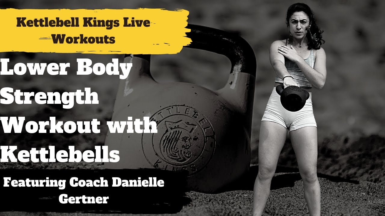 Lower Body Strength Workout with Kettlebells