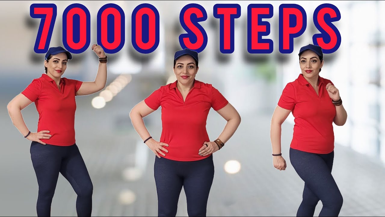 7000 STEPS IN 40- MIN LOW IMPACT | CARDIO FOR WEIGHT LOSS | NO JUMPING, FULL BODY 🔥 STEADY-STATE 🫵👍