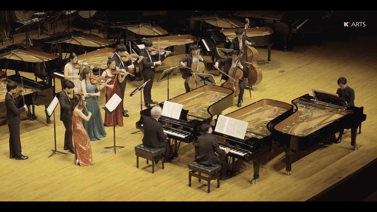 Johann Sebastian Bach-Concerto for 3 Pianos in C Major BWV 1064 한국예술종합학교 음악원 피아노오케스트라