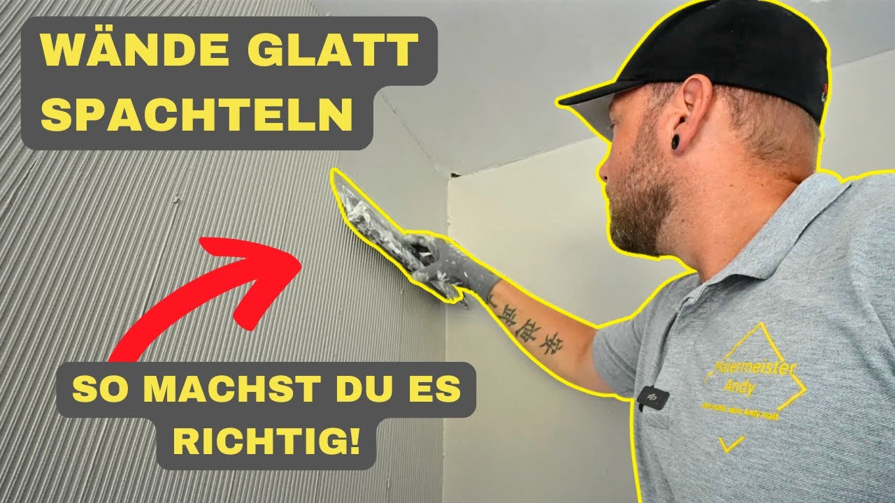 Spachteln lernen in 10Minuten! | Schritt für Schritt