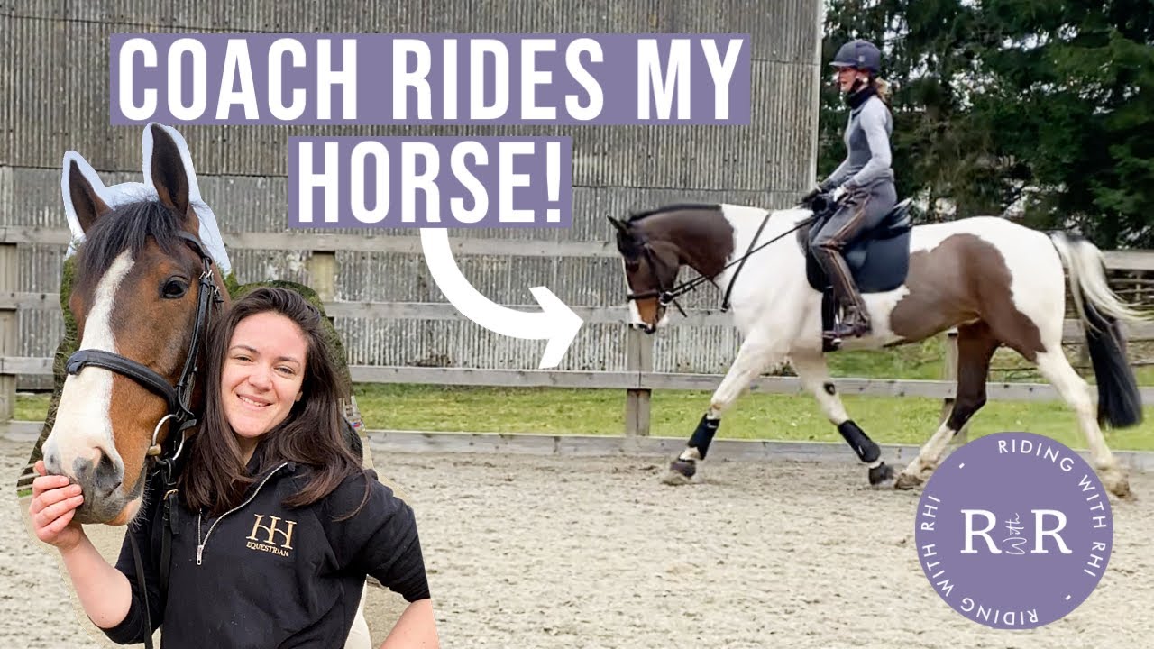My Trainer Rides My Horse | Week-long Barn Vlog! Riding With Rhi | UK Equestrian YouTuber