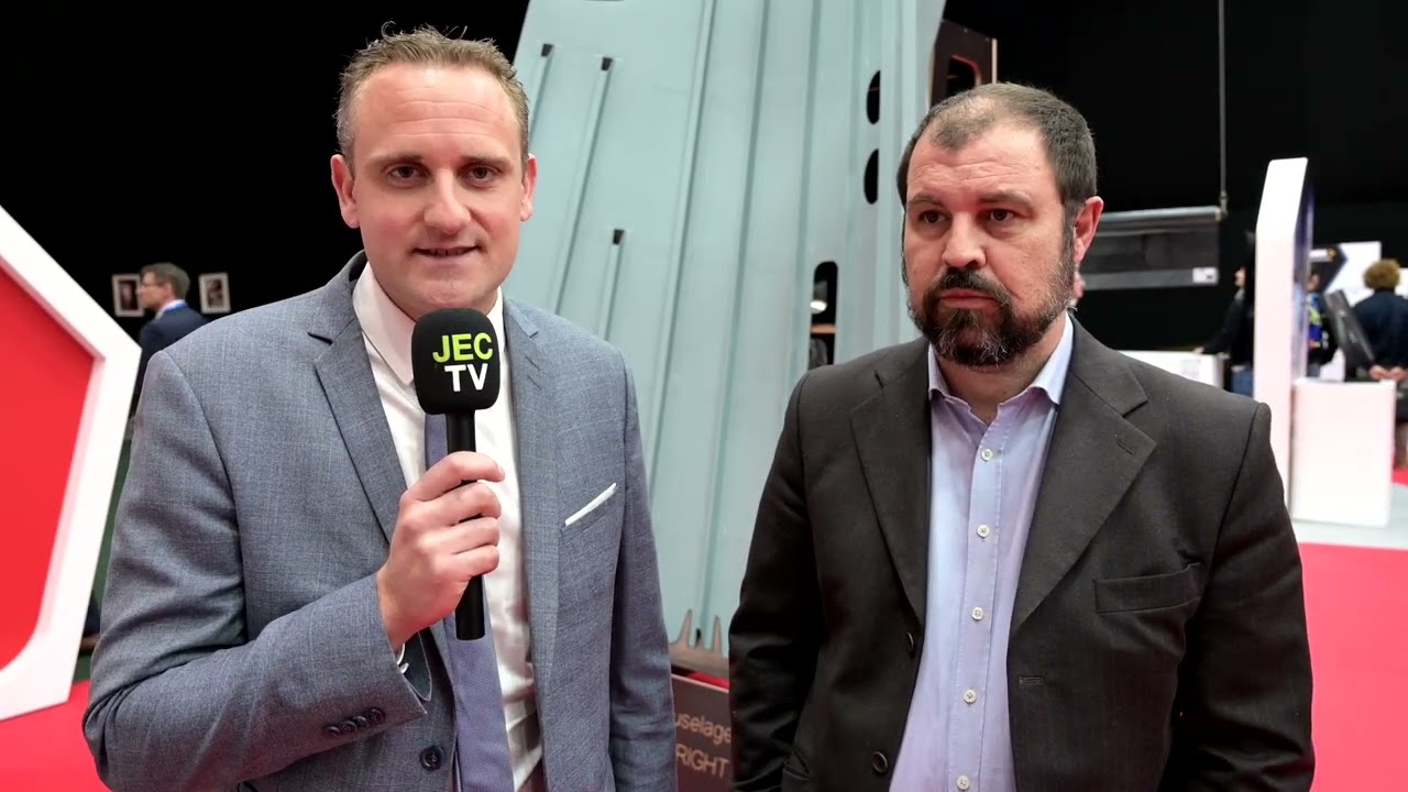 Airbus Atlantic at JEC World 2023 - Remi Courcol and Matthieu Giraud
