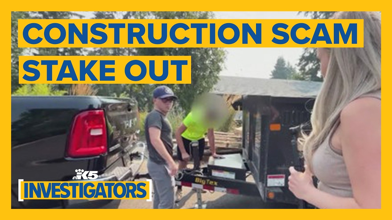 KING 5 confronts crew possibly linked to multi-million-dollar construction scam