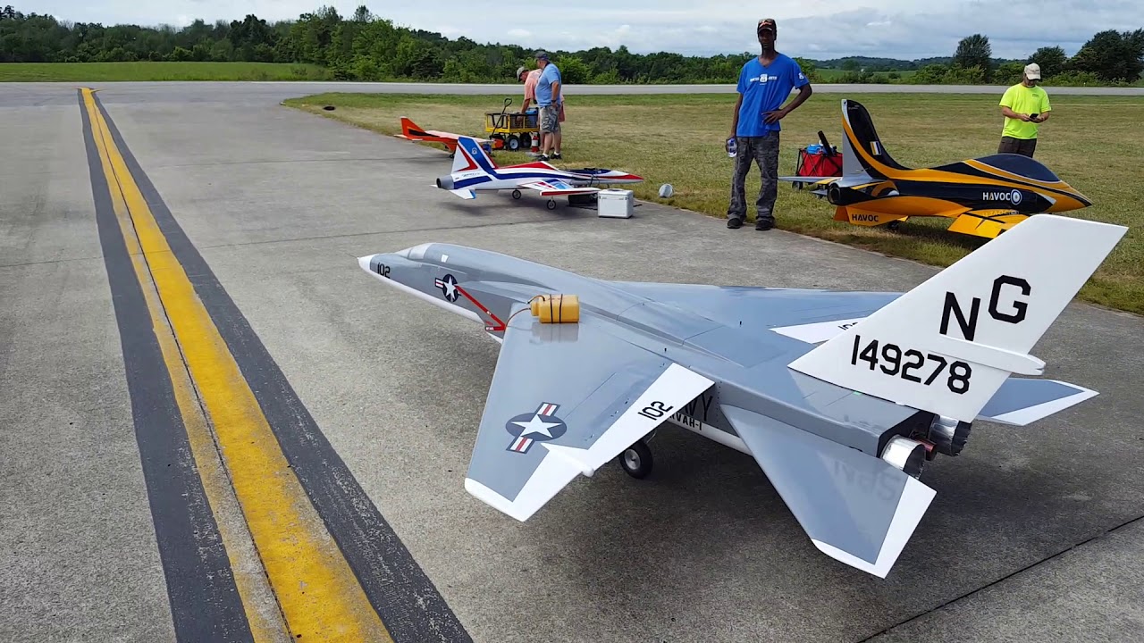 Giant vigilante jet maiden takeoff bad c.g crash landing