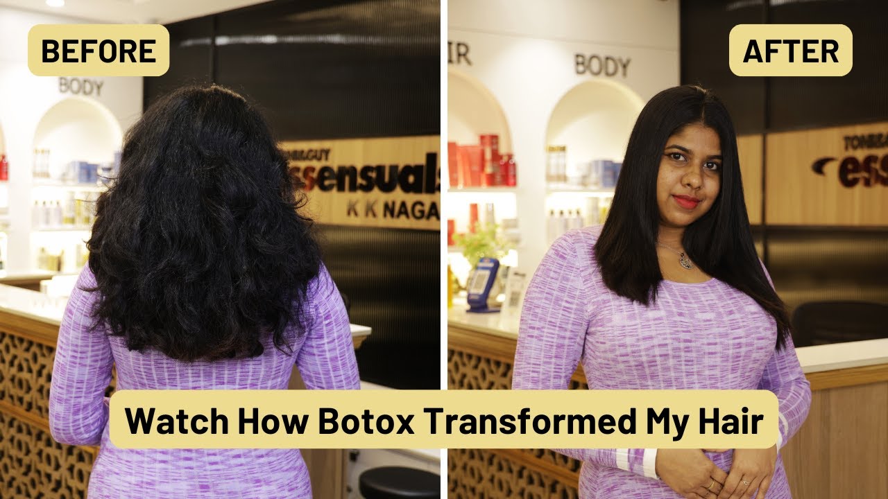 Unbelievable Botox Hair Transformation at Toni&Guy Essensuals KK Nagar #botox #hair #transformation