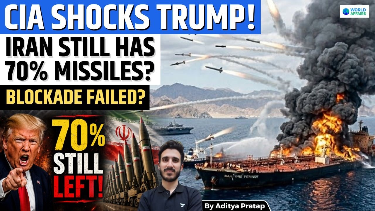Iran Can Survive US Blockade for Months, Retains 70% Missile Power: CIA Report Challenges Trump