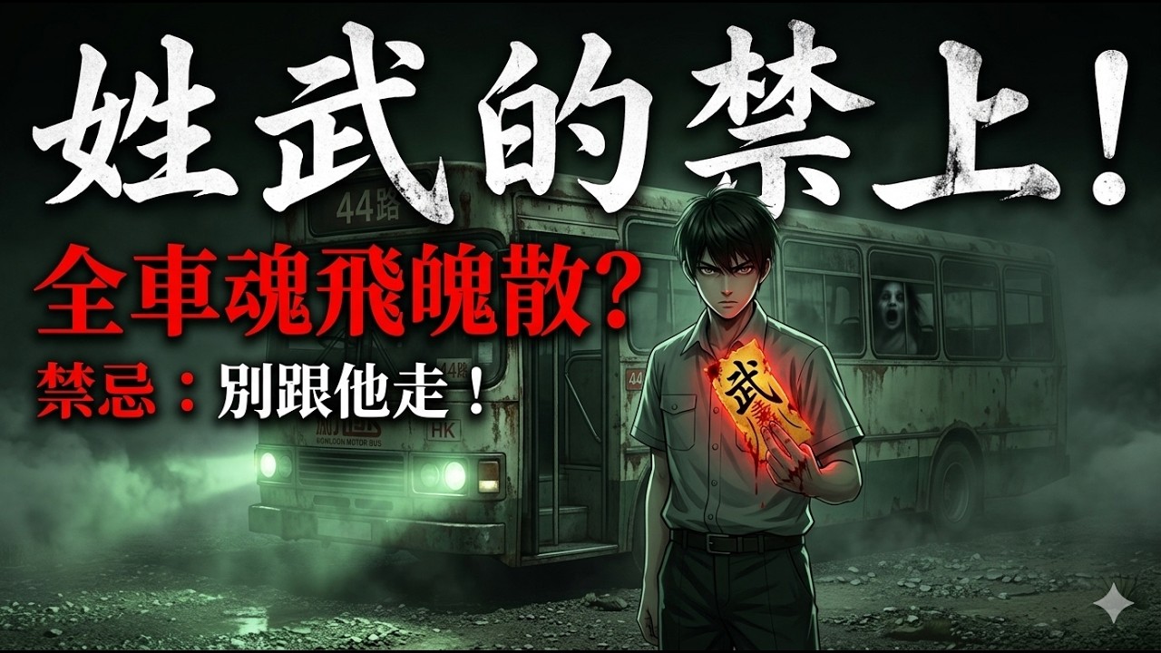 [MULTISUB]  詭異！44路末班車禁忌：姓武的絕對不能上車！我當司機三年，每晚發車必查身份證，直到那個姓武的乘客強行上車... | 靈異 驚悚 懸疑 | 一口氣看完