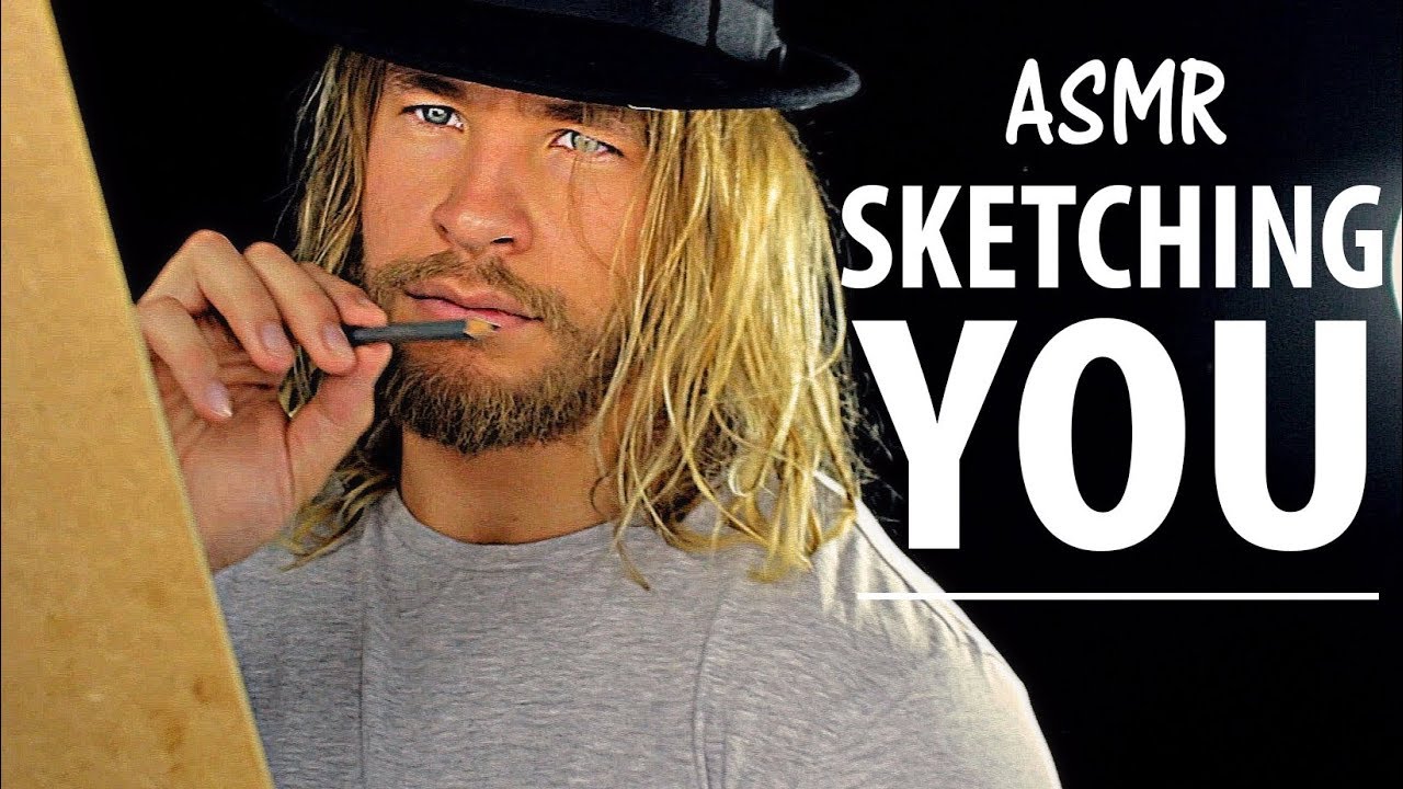 Keep Still Whilst I SKETCH YOU [ASMR]