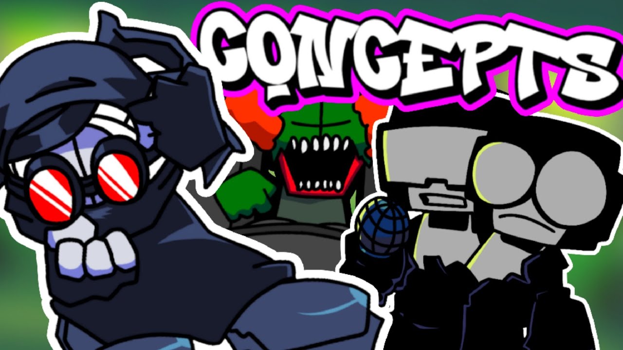 HANK and TANKMAN Concept Animations | Friday Night Funkin'