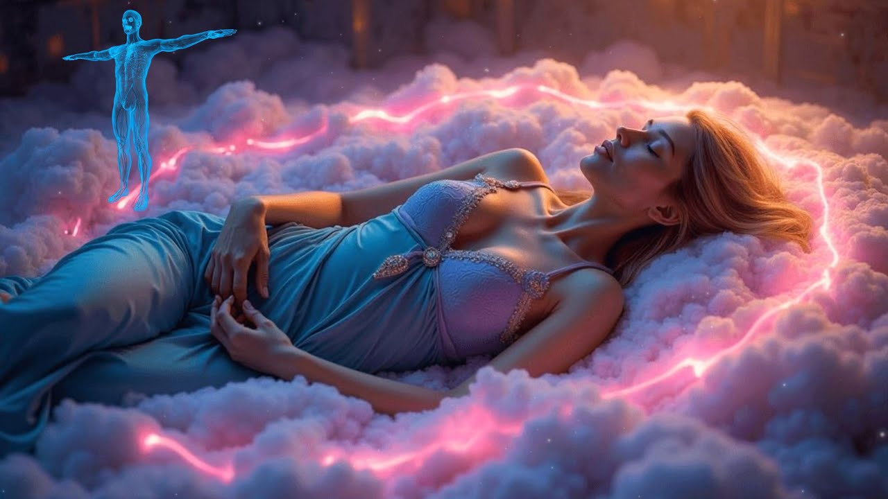 Deep Sleep Healing For Stress & Overthinking | 741Hz Brain Detox with Subliminal EMDR Beeps