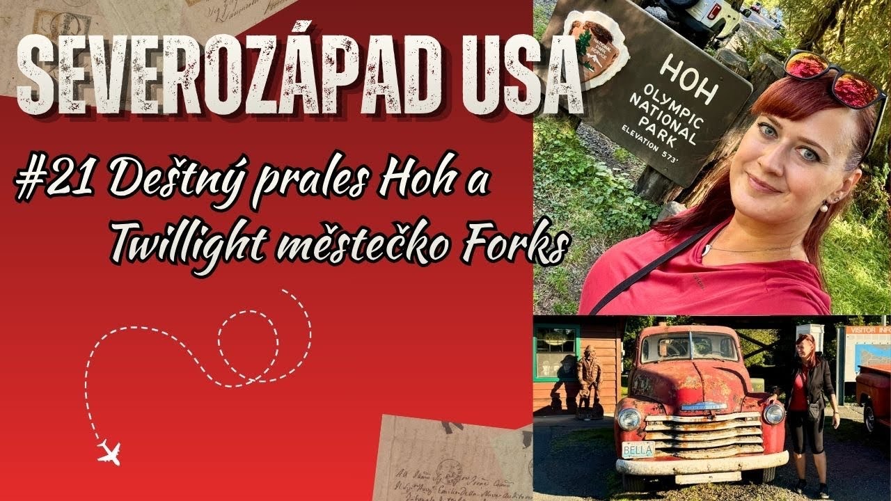 21. Národní park Olympic - deštný prales Hoh | Severozápad USA