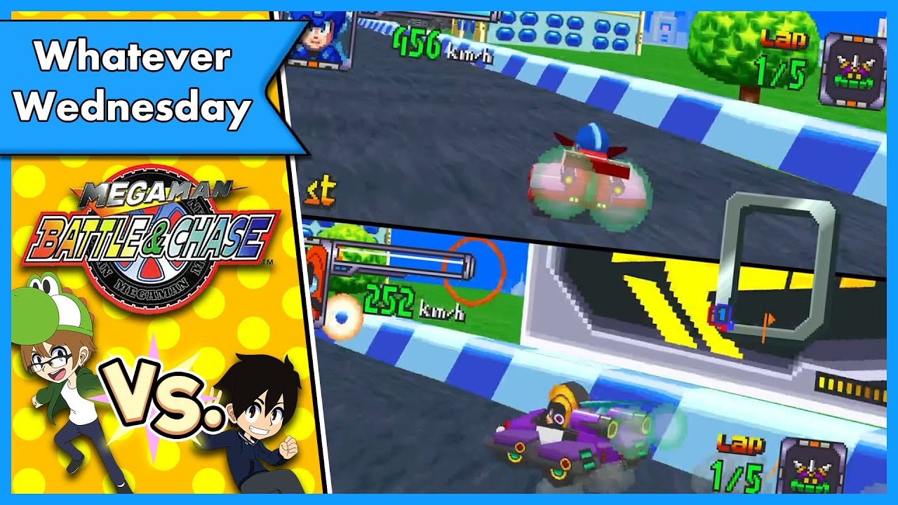 Mega Man: Battle & Chase - Multiplayer Versus Mode! Yoshiller vs. CharlesCBernardo!