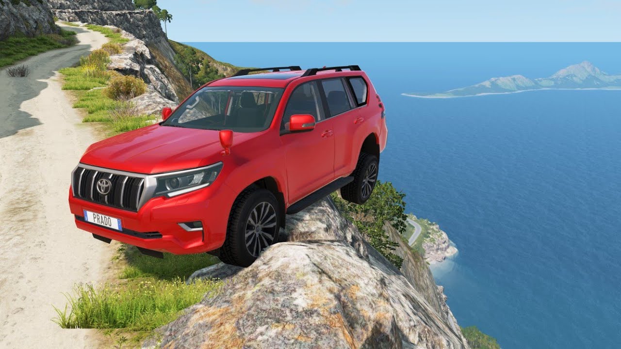 Expensive Cars Vs Cliff Roads [Beamng Drive] Beamng Crashes