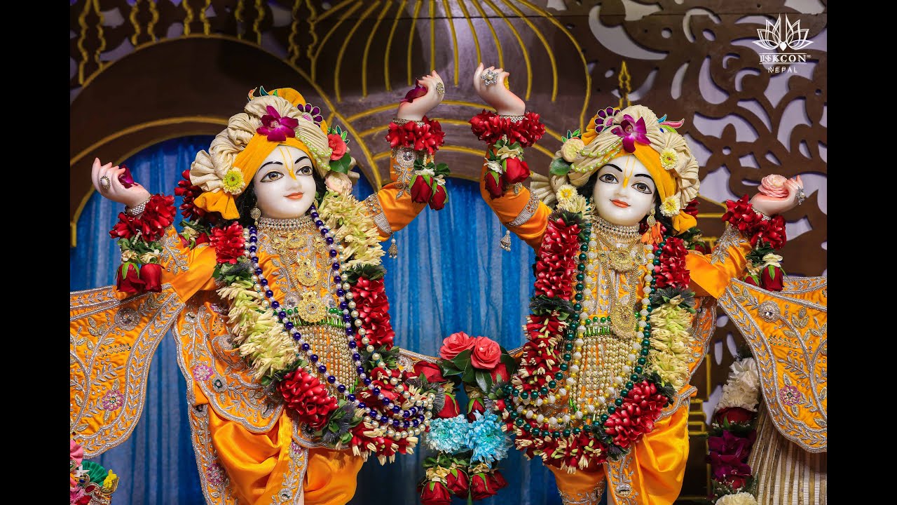 Gaura Purnima Sringar Aarati Darshan feat Tsujil | ISKCON Nepal | ISKCON Kathmandu | 18th March 2022
