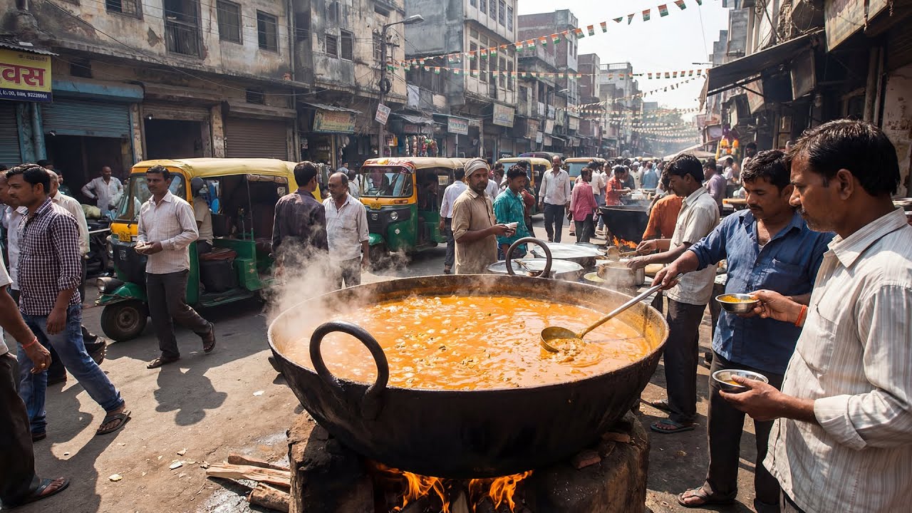 Indian street food CURRY like you've NEVER seen before | Indian street food