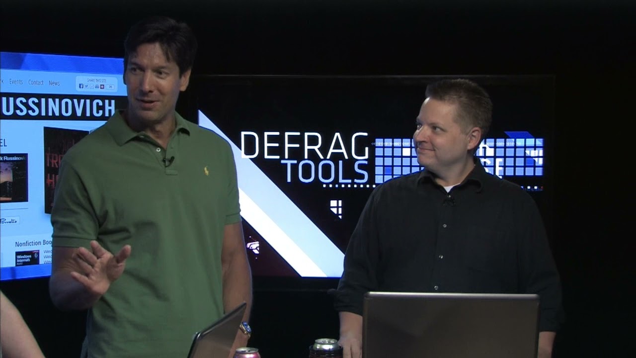 Defrag Tools – Sysinternals history with Mark Russinovich