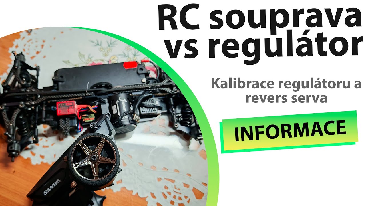 Kalibrace RC na regulátor