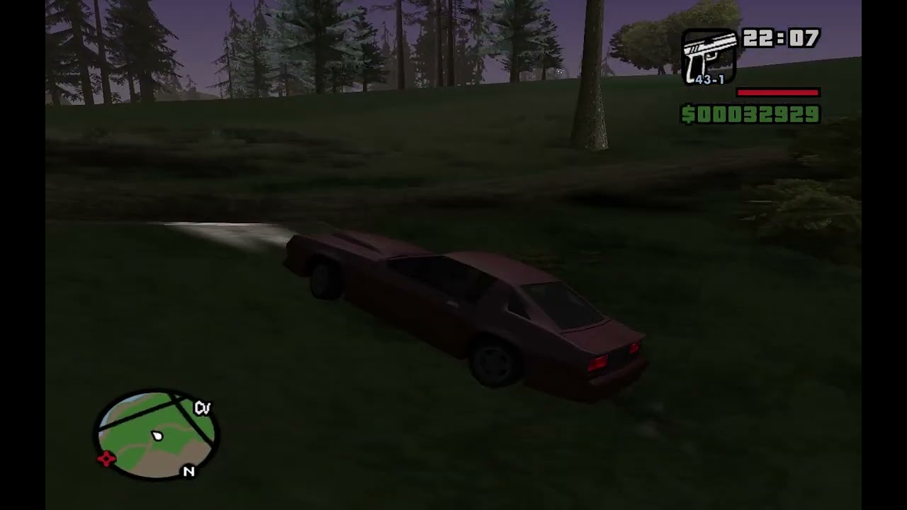 GTA  San Andreas-Двенадцатая часть ,гонка и прощай любовь