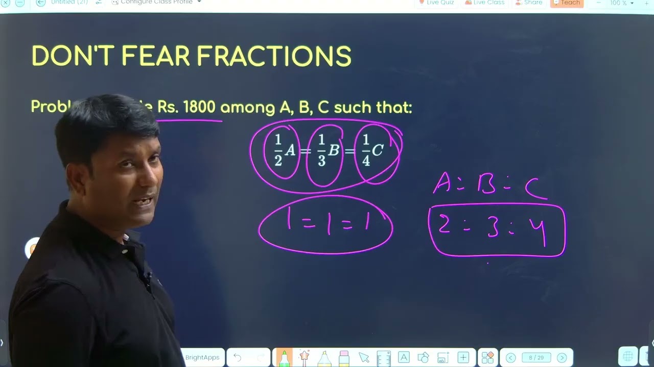 Ratio & Proportion Part-1 | Basics Made Crystal Clear | No Formulas Needed