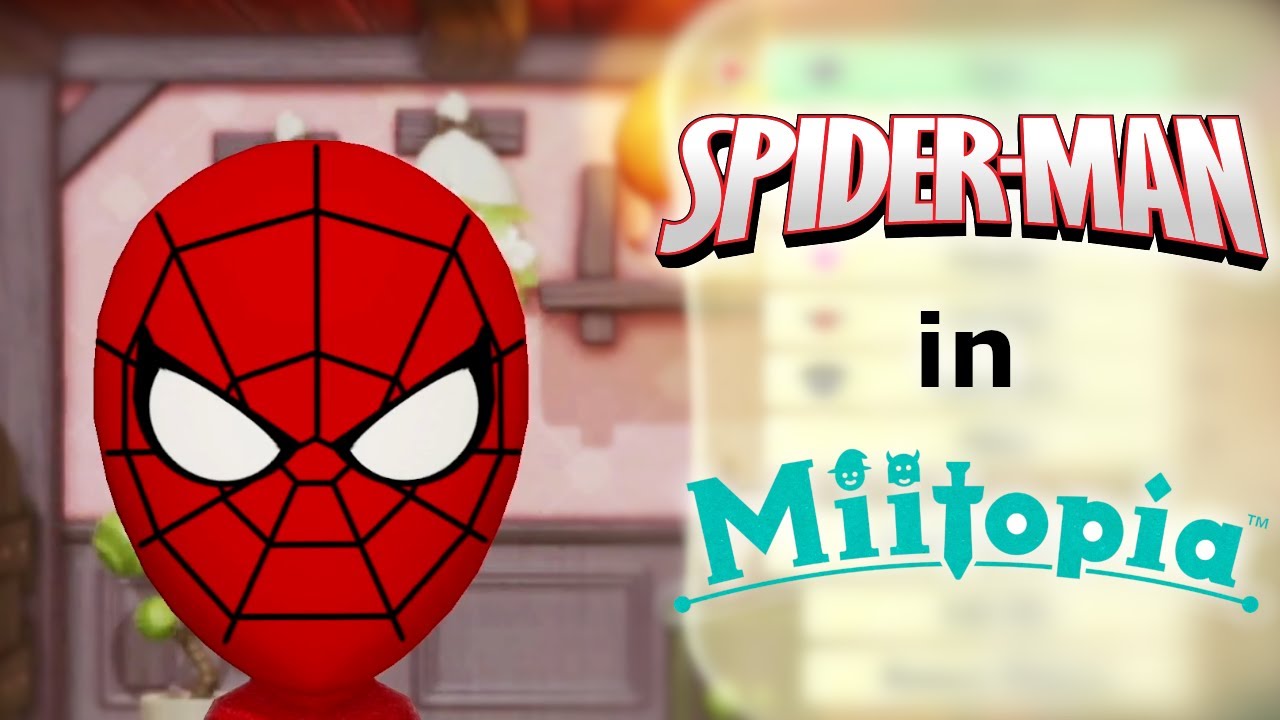 Miitopia Switch Mii Maker - Spider-Man in Miitopia