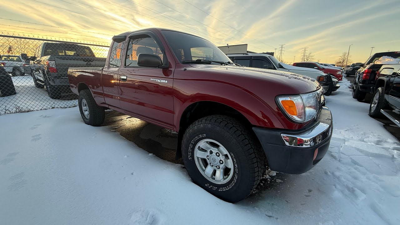 1998 Tacoma walk around and start up Cars and bids