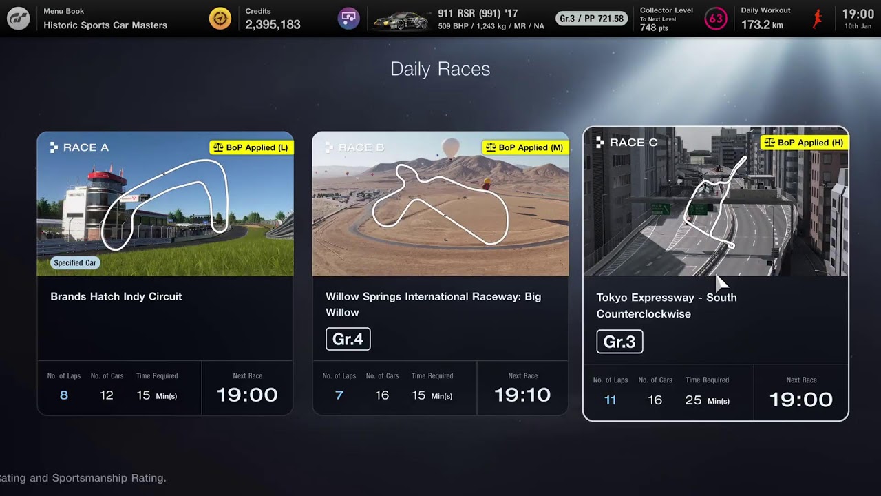 Gran Turismo 7, Daily race, Tokyo expressway south. Porsche 🤙